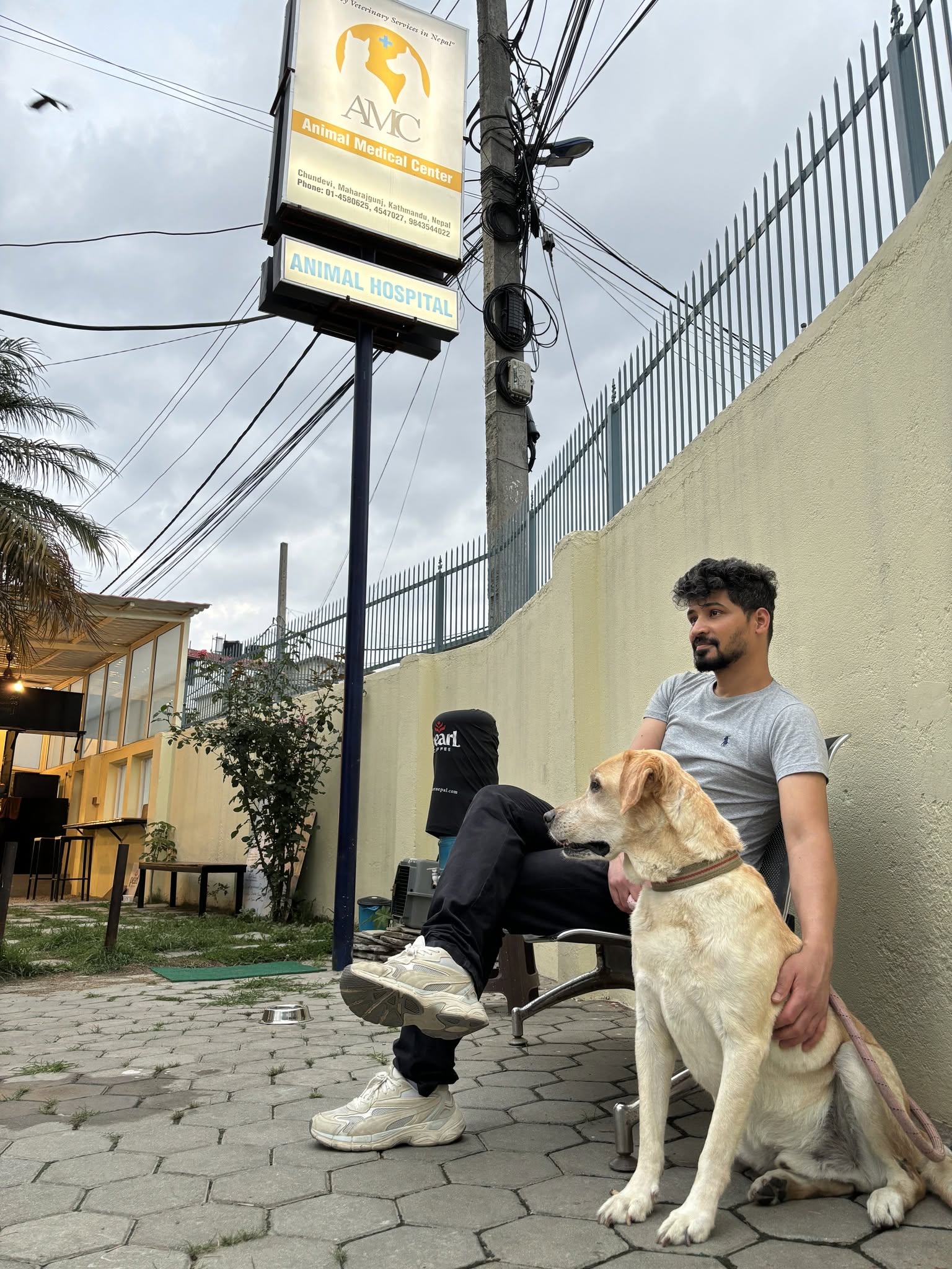 Dr. Sushil, founder of Animal Medical Centre