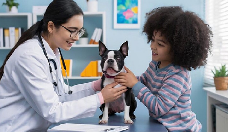 A veterinarian preparing a vaccination at AMC